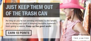 recyclebank clothing points