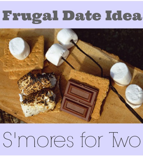 S'mores For Two Frugal Date Idea