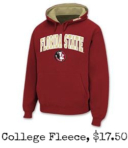 college fleece deal
