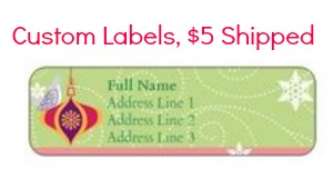 custom vistaprint labels