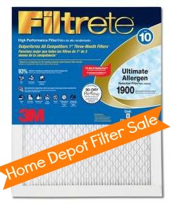 filtrete air filters deal