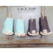 lace top socks