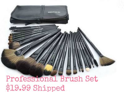 professional brush set