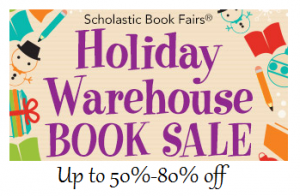 scholastic book fair warehouse sale