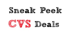 sneak peek cvs deals