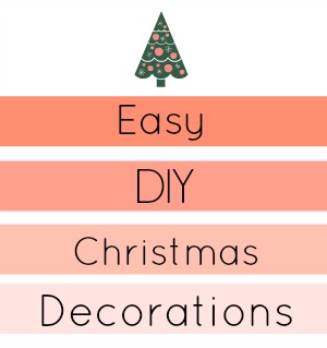 Easy ways to do some last minute decorating inexpensively!