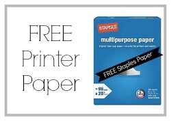 FREE Printer Paper