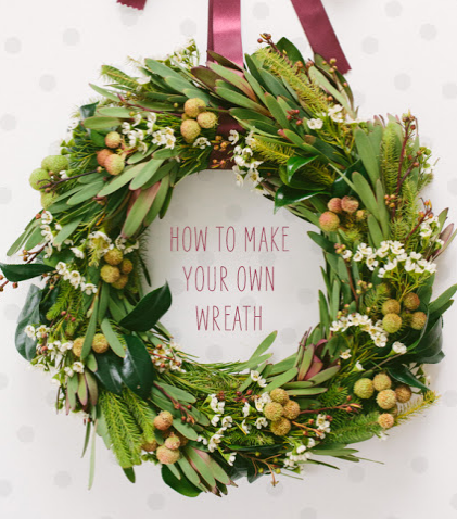 Greenery wreath DIY - super easy and beautiful!