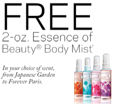 New CVS Coupon: Free Essence of Beauty Body Mist