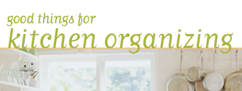 Martha Stewart FREE Kitchen Organization PDF.