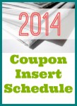 See which coupon inserts will be coming in your newspaper this Sunday.