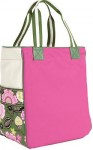 colorblock tote in olivia pink