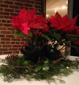 Cheap and frugal Christmas centerpiece for only $1.70.