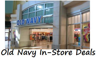 Old Navy In-Store Sales: Clothing Deals Under 5 + Earn 2x Super Cash ...