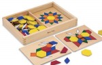 pattern blocks and boards