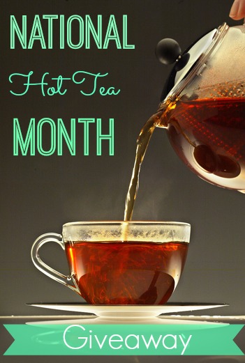 National hot tea month giveaway from Red Rose and Salada.