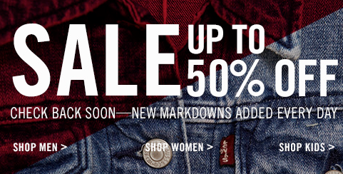 levis sale code