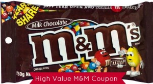 m&m coupon