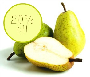 bartlett pears coupon