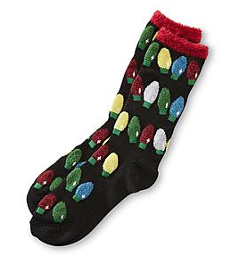 holiday socks for 75¢