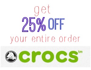 Crocs Coupon Code: Get 25% Off Your 