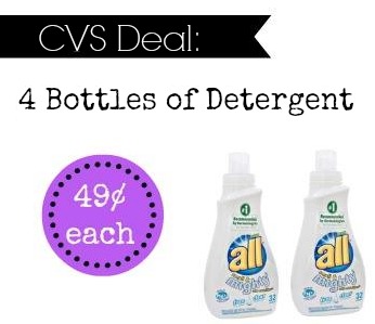 cvs deal all detergent