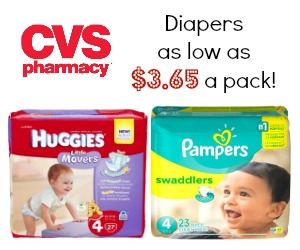 cvs diapers deal