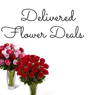 delivered flower deals