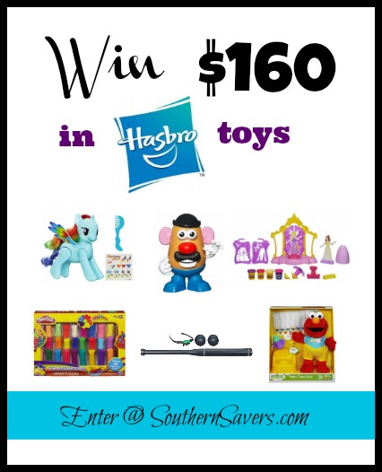 Enter to win $160 in Hasbro toys! 