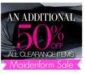 maidenform clearance sale