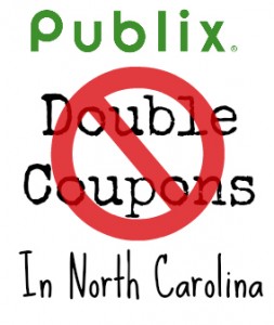 Publix will not be doubling coupons in NC | Publix Coupon Policy