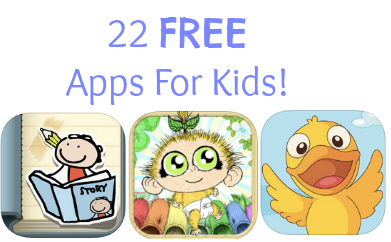 22 free apps for kids