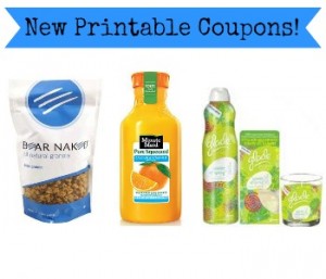 New Printable Coupons