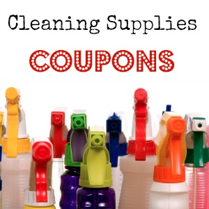 Get ready for spring cleaning with a number of great Cleaning Supplies coupons