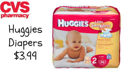 cvs huggies diaper deal