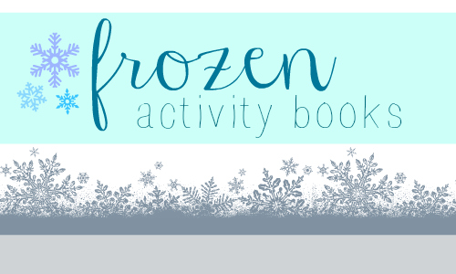 frozen activity books