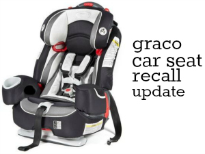 graco car seat recall