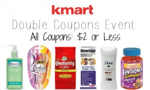 kmart double coupons event