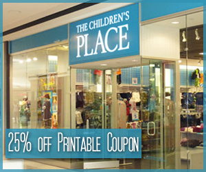 the children's place coupon 25 off