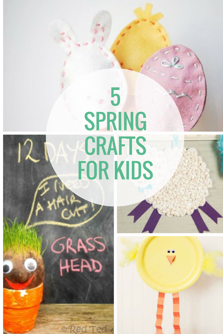 5 spring crafts for kids