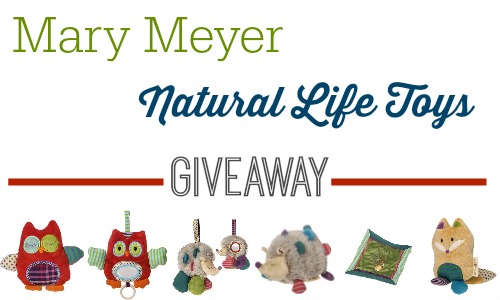 Enter to win a giveaway from Mary Meyer Natural Life Toys