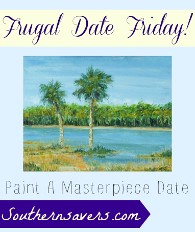frugal date friday  Painting date