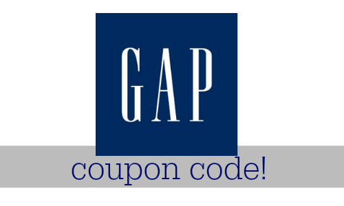 gap coupon code