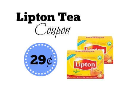 lipton tea coupon