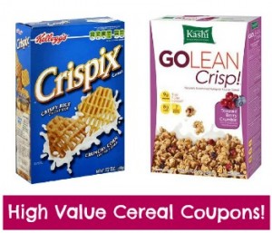 Cereal Coupons