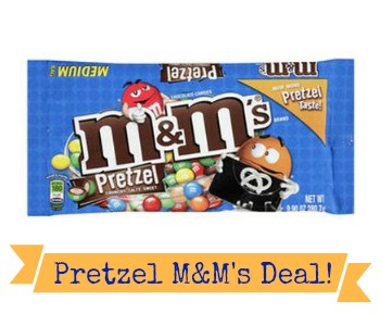 Pretzel M&M's Coupon