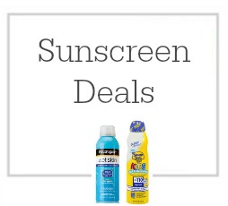 Sunscreen deals