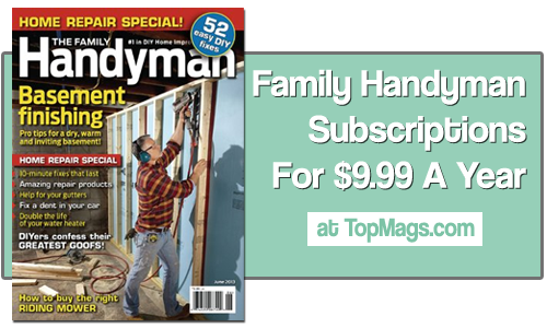 family handyman magazine subscriptions 3