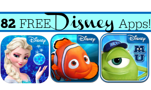 free disney apps