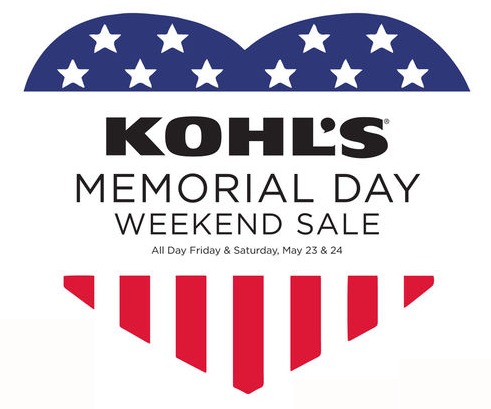 kohls memorial day sale